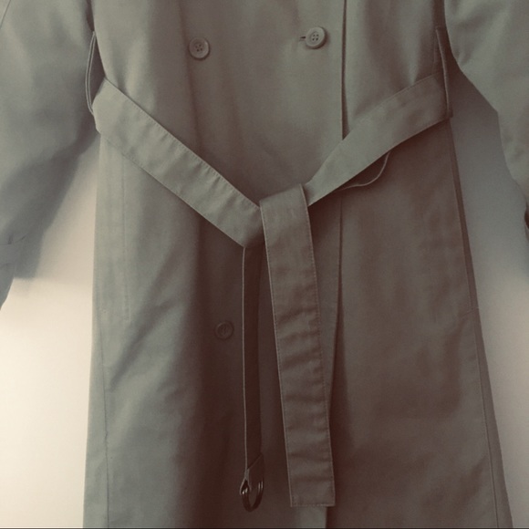 ✨💚✨ Vintage London Fog Double Breasted Trench Coat 8P - Picture 5 of 11